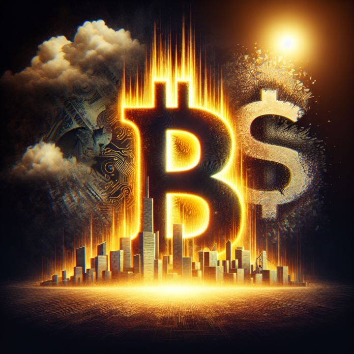 Bitcoin Investors Eye Huge Gains Amid Predictions of US Dollar Collapse