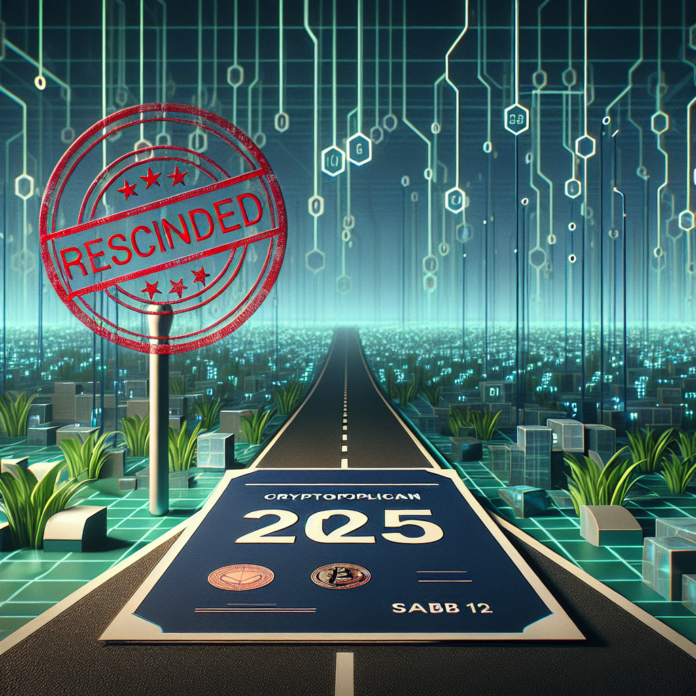 SAB 121 rescinded: A clear path to crypto custody and regulation in 2025, finally - Cryptopolitan