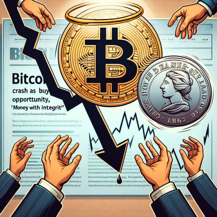 Robert Kiyosaki sees Bitcoin crash as a buying opportunity, calls it 'Money with Integrity' - The Economic Times