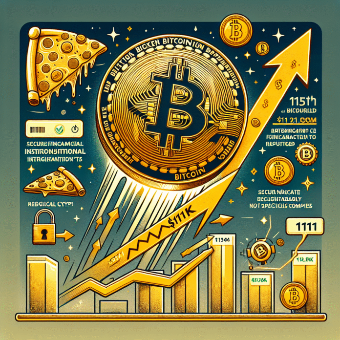 Bitcoin Breaks $111K on 15th Bitcoin Pizza Day Amid Institutional Demand and Regulatory Advances - Coinfomania