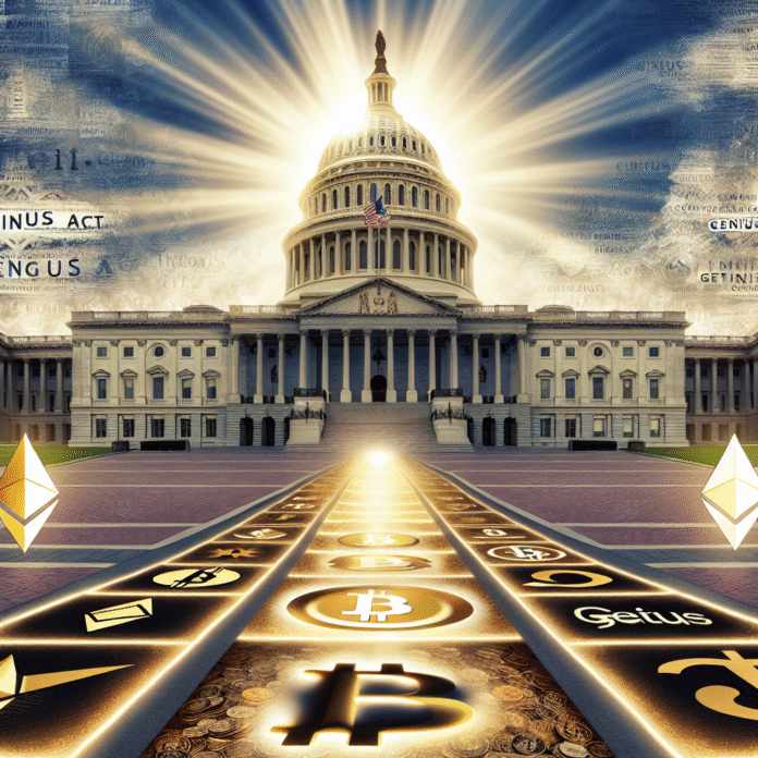 GENIUS Act Clears Senate, Setting Stage for First U.S. Crypto Law - Cryptodnes.bg