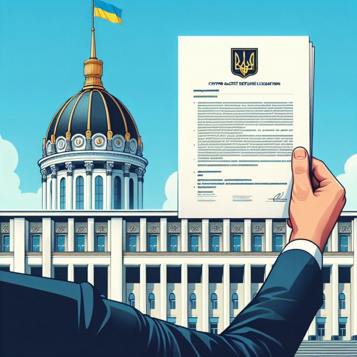 Crypto asset reserve bill lands in Ukraine’s parliament - Cointelegraph