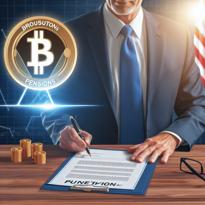 Donald Trump Officially Signs Strategic Order to Open 401(k) Access to Crypto - CryptoDnes.bg