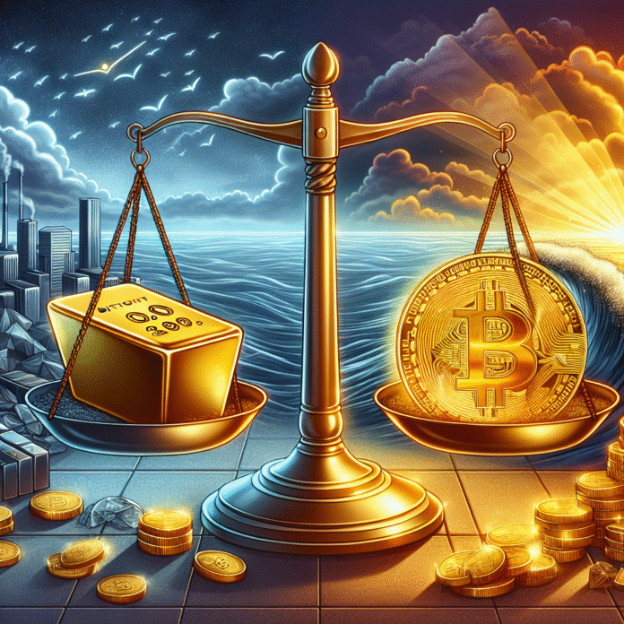 The Golden Standard vs. Digital Dawn: Gold and Bitcoin Vie for Supremacy in a Volatile Market - FinancialContent