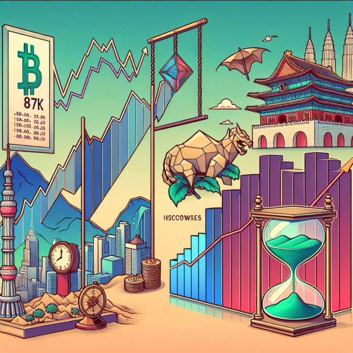 Asia Market Open: Bitcoin Holds $87k As Asia Rally Stalls, Wall Street Tech Slips - Cryptonews