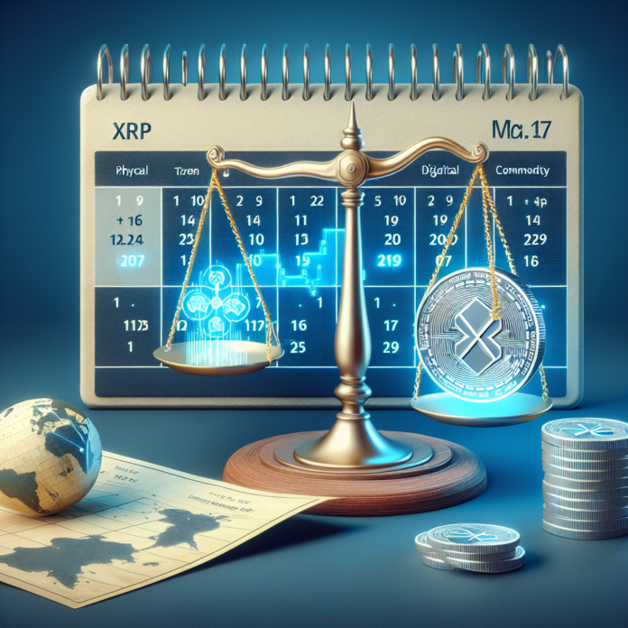SEC-CFTC Classify XRP as Digital Commodity in March 17 Framework: Implications for European Investor - AD HOC NEWS
